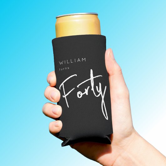 Moderne 400e verjaardag zwarte mannen 40e verjaard