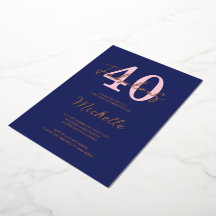 Moderne 40 en Fabulous 40e verjaardagsfeestje
