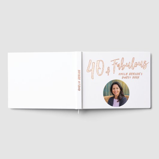 Moderne 40 et fabuleux Photo 40e fête d'anniversai (Complet)