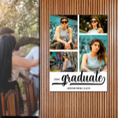 Moderne 4 foto's Afstudeerfeest Poster