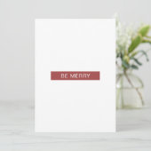 Moderne 4 foto's raster plat feestdagenkaart (Staand voorkant)