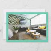 Moderne 4 foto's We hebben bewegende aankondiging  (Achterkant)