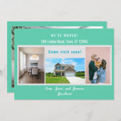 Moderne 4 foto's We hebben bewegende aankondiging  (Voorkant / Achterkant)