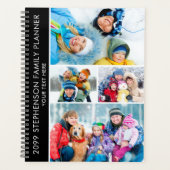 Moderne 4 Photo Collector Personnalisé Planner (Devant)