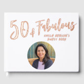 Moderne 50 et Fabuleux Photo 50e anniversaire fête (Recto)