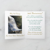 Moderne, 50e anniversaire, carte florale (Intérieur)