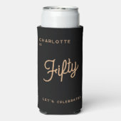 Moderne 50e vijftigste verjaardag (Seltzer Achterkant)