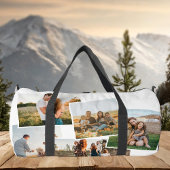 Moderne 5 foto aangepaste fotocollage plunjezak