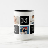 Moderne 5-Photo " U Mum " Jumbo 15 oz. Mug (Centre)