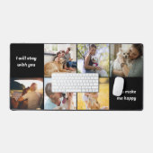 Moderne 6 Collage photo Monographie personnalisée (Clavier et souris)