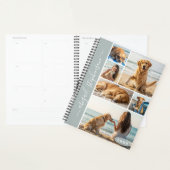 Moderne 6 Fotocollage Gepersonaliseerde Aangepaste Planner (Display)