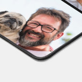 Moderne 6 Photo Collage et Texte Personnalisé Mono (Coin)