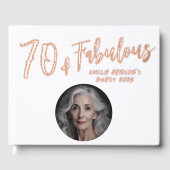 Moderne 70 et fabuleux Photo 70e fête d'anniversai (Recto)