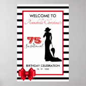 Moderne 75 & SENSATIONAL Event Party Affiche de bi (Devant)