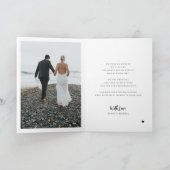 Moderne 7 photo collage amour et merci mariage (Intérieur)