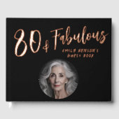 Moderne 80 et fabuleux Photo 80e fête d'anniversai (Recto)