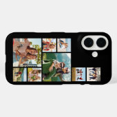 Moderne 8 Afbeelding fotocollage Case-Mate iPhone Case (Achterkant (horizontaal))