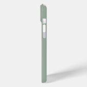 Moderne 8 Foto Sage Groen Case-Mate iPhone Case (Achterkant / Links)