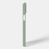 Moderne 8 Foto Sage Groen Case-Mate iPhone Case (Achterkant / Rechts)