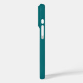 Moderne 8 Foto Teal Case-Mate iPhone Case (Achterkant / Links)