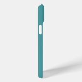 Moderne 8 Huisdier Foto Teal Case-Mate iPhone Case (Achterkant / Rechts)