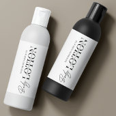 Moderne 8 OZ Cosmo Bouteille Étiquette de lave-cor