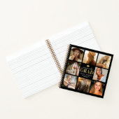 Moderne 8 Photo Graduation Party Livre d'invité (Intérieur)