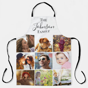 Moderne 9 Foto Familiecatalogus Gepersonaliseerd Schort