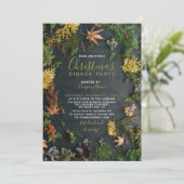 Moderne À feuillage persistant verdure Invitation  (Debout devant)