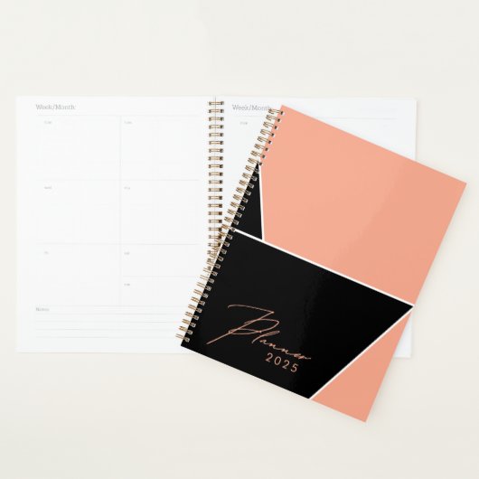 Moderne aangepaste Abstracte stijlvolle trendy pla Planner (Display)