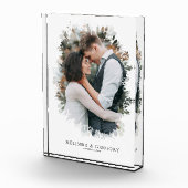 Moderne aangepaste foto Cadeaudecor Acrylblok (Rechts)