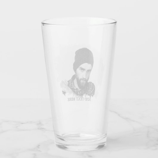 Moderne, aangepaste foto-effectglas glas (Achterkant)