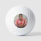 Moderne aangepaste foto golfballen (Voorkant)