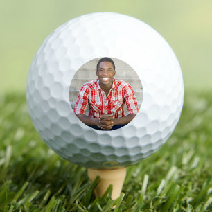 Moderne aangepaste foto golfballen