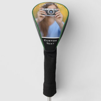 Moderne aangepaste foto golfheadcover