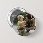 Moderne aangepaste foto ronde button 5,7 cm (Voorkant /achterkant)