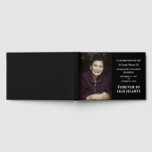 Moderne aangepaste foto voor altijd in ons hart gastenboek (Volledig)