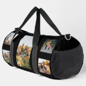 Moderne aangepaste fotocollage plunjezak (Rechterhoek)