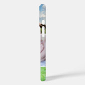 Moderne aangepaste fotocollage telefoonhoes Case-Mate iPhone case (Achterkant / Links)