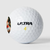 Moderne Aangepaste Gepersonaliseerde Foto Golfballen (Logo)