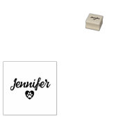 Moderne aangepaste handtekening 	rubberstempel (Gestempeld)