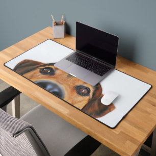 Moderne Aangepaste Hondsfoto Bureaumat