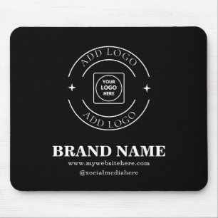 Moderne aangepaste logo zakelijke promo muismat
