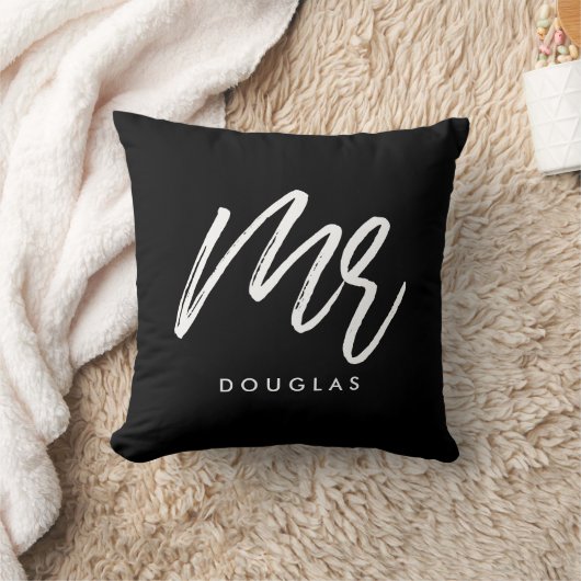 Moderne aangepaste meneer kussen (Deken)