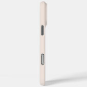 Moderne aangepaste naam logo roze minimalistisch Case-Mate iPhone case (Achterkant / Rechts)