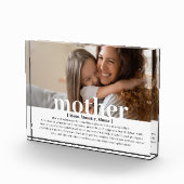 Moderne aangepaste offerte beste mam fotoblok (Rechts)