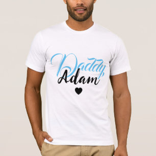 Moderne Aangepaste Papa Naam - Speciaal Gepersonal T-shirt