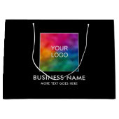 Moderne aangepaste Sjabloon tekst zakelijke Logo h Groot Cadeauzakje (Voorkant)