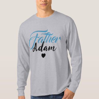 Moderne aangepaste vadernaam - Speciaal gepersonal T-shirt