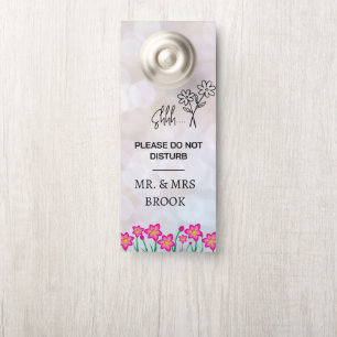 Moderne aanpasbare Niet Storen deur hanger